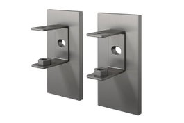 Zack Set de 2 Soportes de Pared Serie LINEA